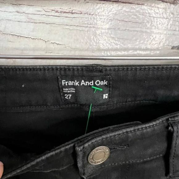 Frank + Oak Debbie skinny jean NWT black size 27 - Picture 6 of 10